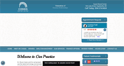 Desktop Screenshot of cassisdentalcenter.com